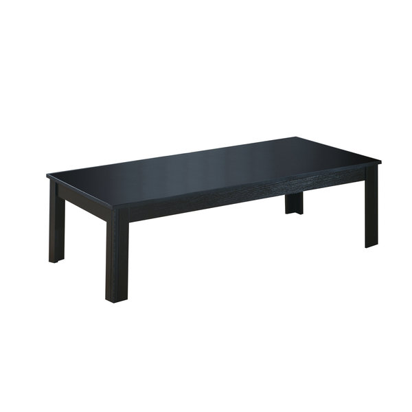 Monarch Specialties Dining Table - 36"X 60" / Espresso / Black Metal I 7840P